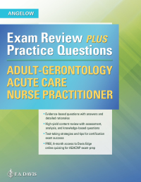 Titelbild: Adult-Gerontology Acute Care Nurse Practitioner 1st edition 9780803674752