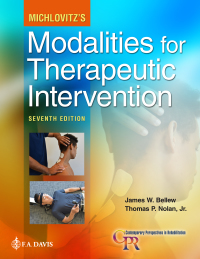 Imagen de portada: Michlovitz's Modalities for Therapeutic Intervention 7th edition 9781719641999