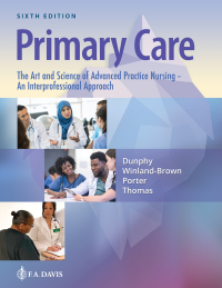 Imagen de portada: Primary Care: The Art and Science of Advanced Practice Nursing - and Interprofessional Approach 6th edition 9781719644655
