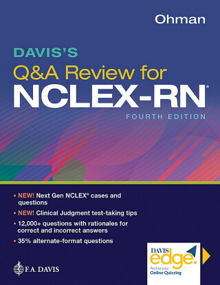 Cover image: Davis's Q&A Review for NCLEX-RN ® with Davis Edge 4th edition 9781719644730