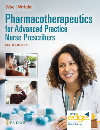 Cover image: Pharmacotherapeutics for Advanced Practice Nurse Prescribers 6th edition 9781719648035