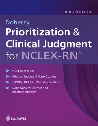 Cover image: Prioritization & Clinical Judgment for the Next Generation NCLEX-RN® 3rd edition 9781719650977