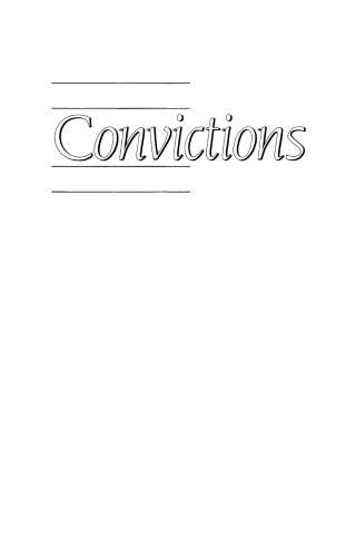 Imagen de portada: Convictions 9781592441174