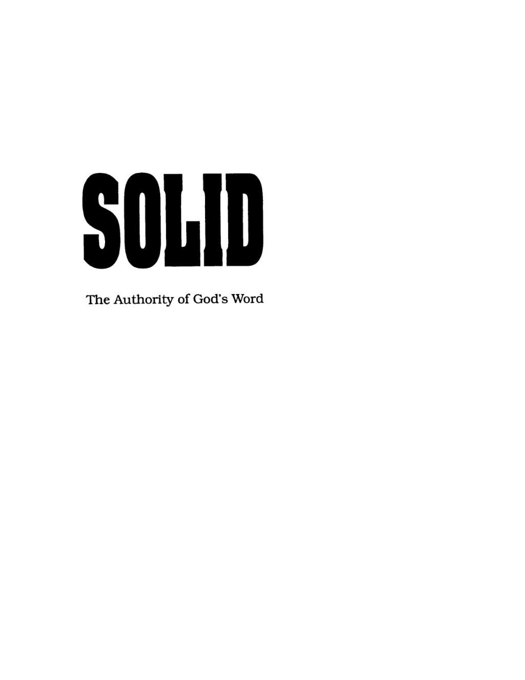 Solid (eBook)