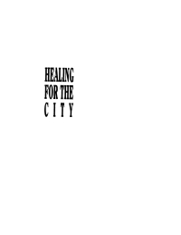 صورة الغلاف: Healing for the City 9781579109790