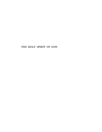 Cover image: The Holy Spirit of God 9781579107246