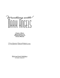 Imagen de portada: Wrestling with Dark Angels 9781579107154