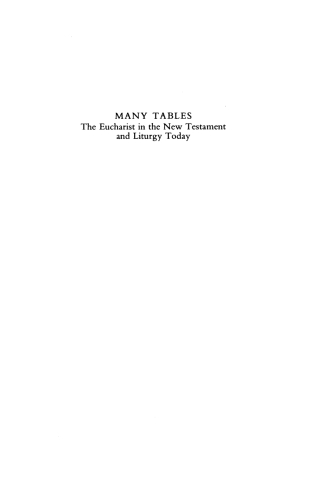 Cover image: Many Tables 9781579105884