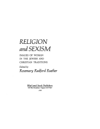 Imagen de portada: Religion and Sexism 9781579101169