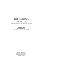 Cover image: The School of Faith 9781579100209