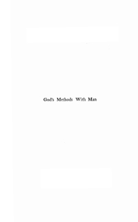 Cover image: God's Methods with Man 9781592443802