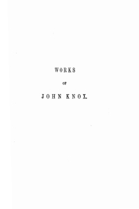 Cover image: The Works of John Knox, Volume 6: Letters, Prayers, and Other Shorter Writings with a Sketch of His Life 6th edition 9781592445301