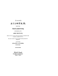 Imagen de portada: Greek-Latin Parallel New Testament 9781592445653
