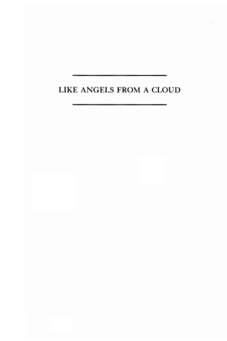 Cover image: Like Angels from a Cloud 9781592449347