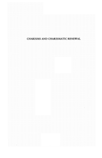 Cover image: Charisms and Charismatic Renewal 9781592449415