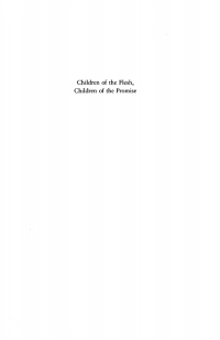 Cover image: Children of the Flesh, Children of the Promise 9781597520805