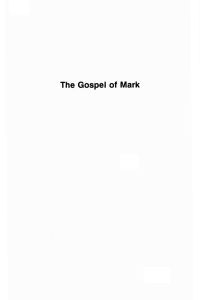 Imagen de portada: The Gospel of Mark 9781597520829
