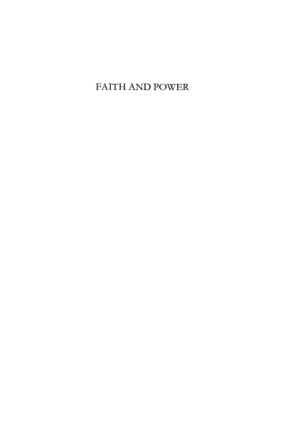Cover image: Faith and Power 9781597522281