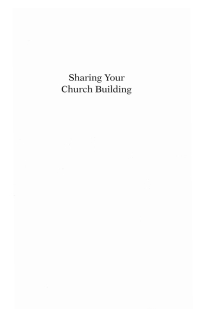 Cover image: Sharing Your Church Building 9781597529167