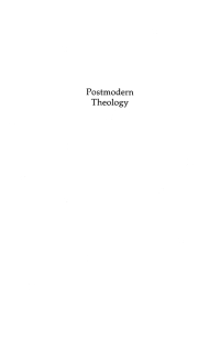 Imagen de portada: Postmodern Theology 9781597529969