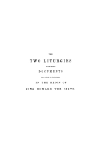 Imagen de portada: Two Liturgies, A.D. 1549 and A.D. 1552 9781556350641
