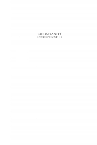 Cover image: Christianity Incorporated 9781556352454