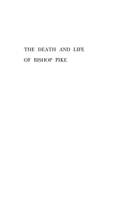 Cover image: The Death and Life of Bishop Pike 9781556353277