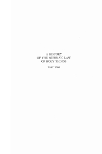 Cover image: A History of the Mishnaic Law of Holy Things, Part 2 9781556353505