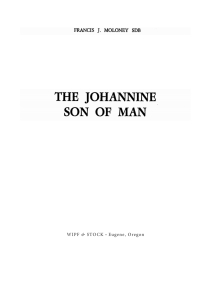 Cover image: The Johannine Son of Man 9781556355837