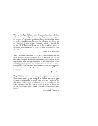 Cover image: The Complete Writings of Roger Williams, Volume 3 3rd edition 9781556356056
