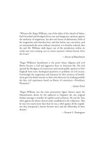 صورة الغلاف: The Complete Writings of Roger Williams, Volume 6 6th edition 9781556356087