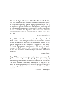 Titelbild: The Complete Writings of Roger Williams, Volume 7 7th edition 9781556356094