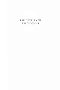 Imagen de portada: The Gentlemen Theologians 9781556356278