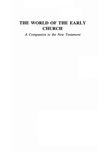 Imagen de portada: The World of the Early Church 9781556358609