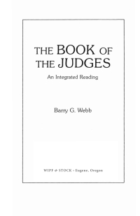 صورة الغلاف: The Book of the Judges 9781556359323