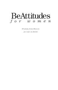 صورة الغلاف: BeAttitudes for Women 9781606080122