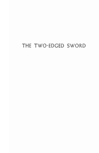 صورة الغلاف: The Two-Edged Sword 9781606080498