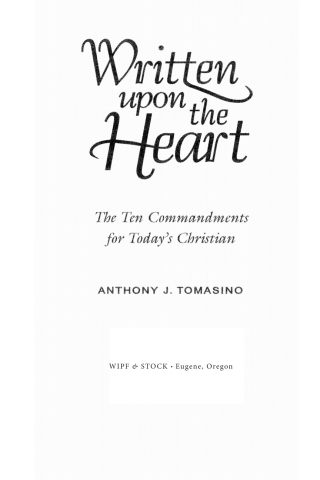 Imagen de portada: Written upon the Heart 9781606081815