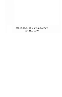 Cover image: Kierkegaard's Philosophy of Religion 9781606082010
