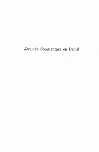 表紙画像: Jerome's Commentary on Daniel 9781606083758