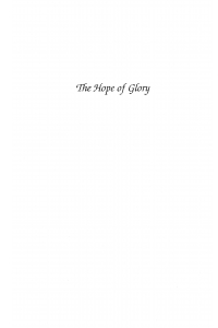 Cover image: The Hope of Glory 9781606084120