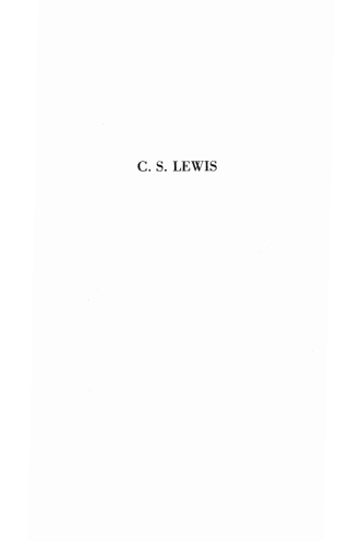 Cover image: C. S. Lewis 9781606084106