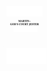 Cover image: Martin - God's Court Jester 9781606086377