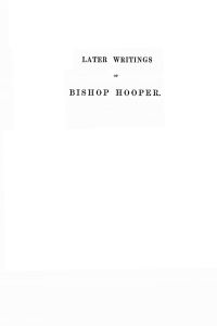 Titelbild: Later Writings of Bishop Hooper 9781606087480