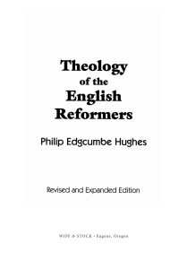 Imagen de portada: Theology of the English Reformers, Revised and Expanded Edition 9781606087466
