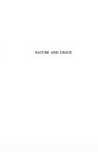 Imagen de portada: Nature and Grace 9781606089491