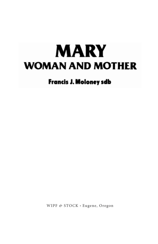 صورة الغلاف: Mary 9781606089651