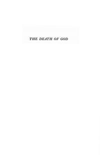 Cover image: The Death of God 9781606089842