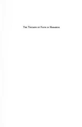 Cover image: The Triumph of Faith in Habakkuk 9781556351402