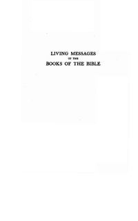صورة الغلاف: Living Messages of the Books of the Bible 9781608992935